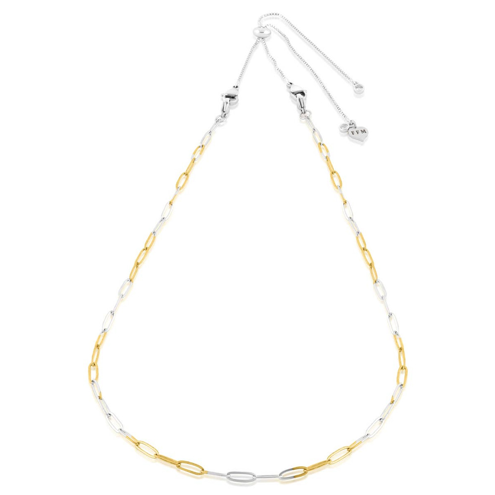 Ombre Paperclip Necklace